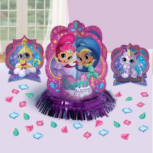 Shimmer And Shine Party Collection - Table Decorating Kit 3pc