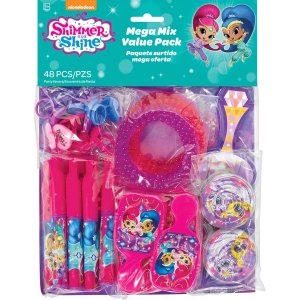 Shimmer And Shine Party Collection - Megs Mix Value Pack 48pc