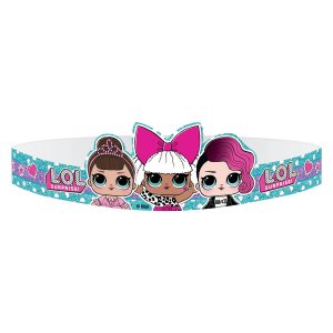 LoL Surprise Party Collection Mini Paper Tiaras 8pc
