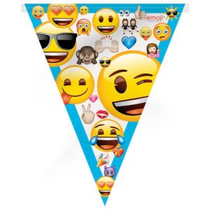 Emoji Party Collection - Decoration  Banner Kit 7pc