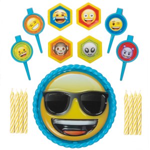 Emoji Party Collection - Cake Decoration Kit 17pc