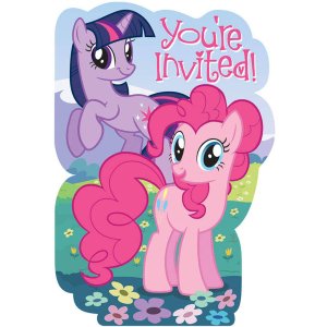 Little Pony Party Collection 8 Invitations 32pc