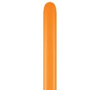 260Q (Neon Orange) Balloon (100pc) NOTE!: ( NO AIR, NO HELIUM, NO RIBBON )