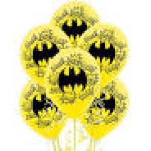 Batman Balloon (without Air or Ribbons) Decorating Kit
