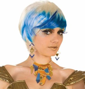 Futuristic Clear/Gold Necklace