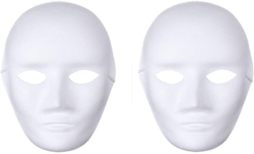 panse-paint your own mask White Halloween