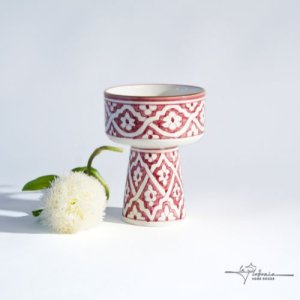 Pink Chabi Chic sweet and savory stand