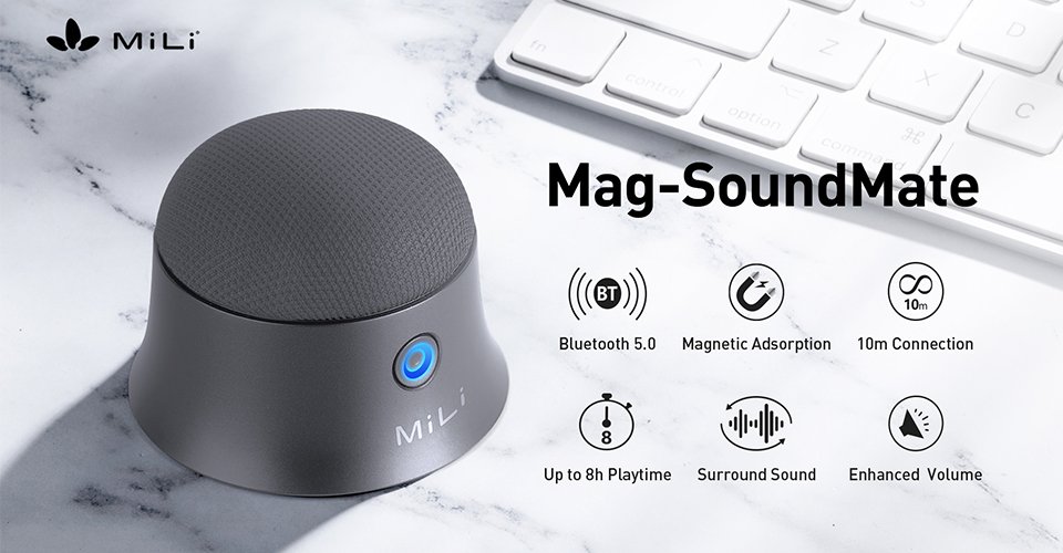 Product - MiLi Mag Soundmate Speaker - View #2
