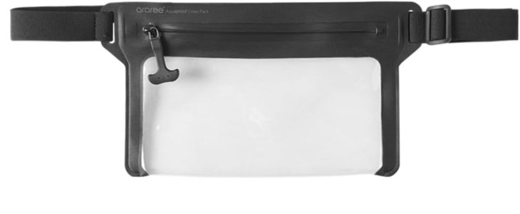 Araree Aquaproof Pouch Cross Pack With Adjustable Waist Strap - Clear