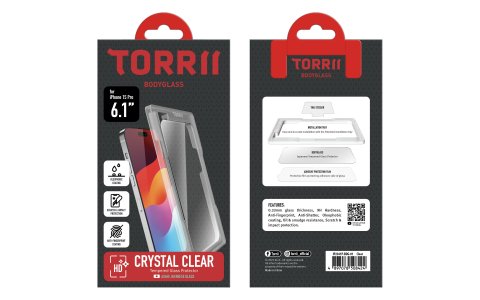 Torrii Bodyglass Screen Protector  For Iphone 15 Plus (6.7”) – Clear