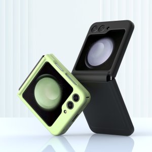 Araree Aero Flex Case With Dual Layer Protection For Samsung Galaxy Z Flip 5 - Ocean Green