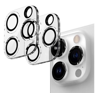 ARAREE CORE CAMERA LENSE GLASS FOR  IPHONE 15 PRO MAX ( 3 CAMERA ) - CLEAR (1pc)