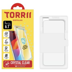 Torrii Bodyglass Screen Protector Anti-Bacterial Coating For Iphone 15 Pro (6.1”) – Clear