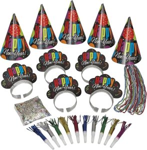Happy New Year Party Collection NEW YEAR CHEER BOX KIT FOR 10