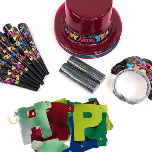 Happy New Year Party Collection NEW YEAR BOX KIT FOR 10