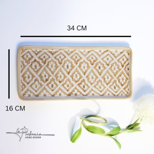 Yellow Chabi Chic Ceramic Tray