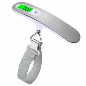 Curved Digital Luggage Scale - Old barcode 7340446635323 - White