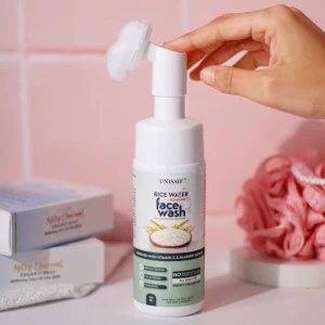 Unisaif-Rice Water Foaming Face Wash 150ml