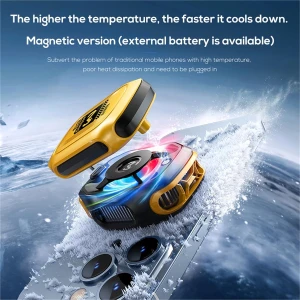 CX12 Magnetic Mobile Cooler – Portable Phone Radiator & Cooling Fan