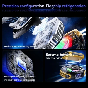 CX12 Magnetic Mobile Cooler – Portable Phone Radiator & Cooling Fan