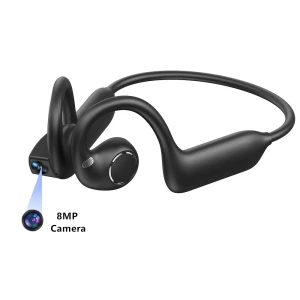 AI Camera headsets bone conduction