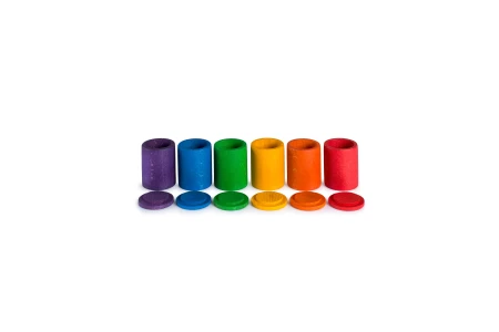Coloured Cups with Lid