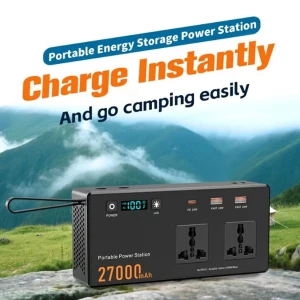 High-capacity 27000mAh battery