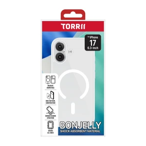 Torrii BonJelly (MagSafe Compatible) for iPhone 17 (6.3”) - Clear-4895264800765