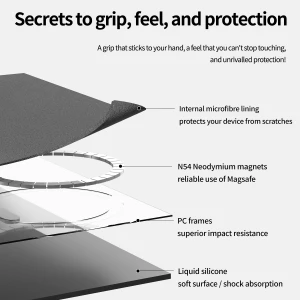 Araree Typoskin Magsafe Cover For iPhone 17 Pro Max - Black