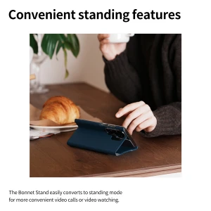 Araree Bonnet Stand Case For Samsung Galaxy S26 Ultra -Black