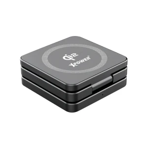 Xpower 23W 3in1 Foldable Magsafe Wireless Charging Stand - Grey