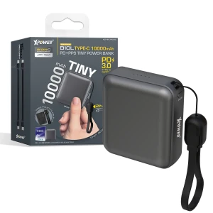 Xpower 10000mah Tiny 20w Power Bank - Black