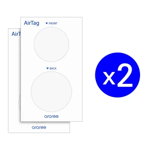 Araree Pure Diamond Protector Film For Apple Airtag - Clear