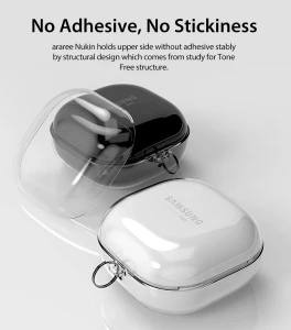 Araree Nu:Kin Hard Pc Case For Samsung Buds Pro - Clear