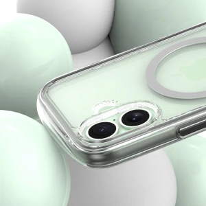Araree Duple Air Magsafe Case For iPhone 16 - Light Gray