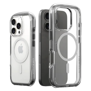 Araree Duple Air Magsafe Case For iPhone 16 Pro - Light Gray
