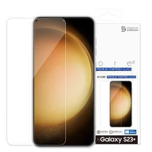 Araree Id Core Glass Screen Protector For Samsung Galaxy S23 Plus - Clear ( 2 Pcs )