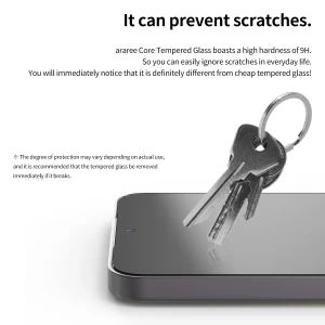 ARAREE CORE GLASS Screen Protector For SAMSUNG GALAXY S24  - PRIVACY BLACK ( 1 PCS)