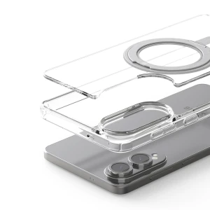 Araree Samsung S25 Edge Duple Stand Magsafe Case - Clear