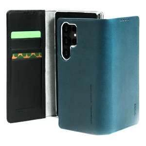 Araree Samsung S25 Ultra Mustang Diary Case - Ash Blue