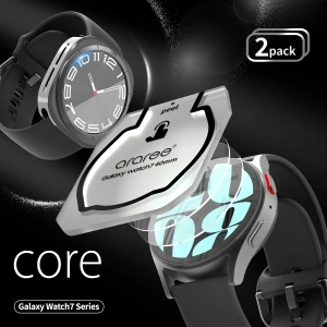 Araree Core Glass Screen Protector For Galaxy Watch 7 Ultra (2 Pcs) - Clear