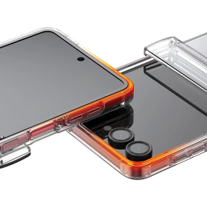 Araree Duple 360 Magsafe Case With Hinge Protection For Samsung Galaxy Z Flip 7 - Clear
