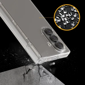 Araree Nukin 360 Case With Side Hinge For Samsung Galaxy Z Fold 7 - Clear