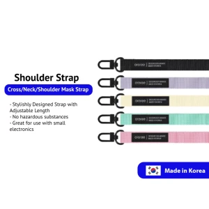 Araree Sport Shoulder Strap Black