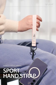 Araree Sport Hand Strap Baby Pink