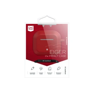 Casestudi Eiger Series Case For Airpods 3 - Red-4897071258678