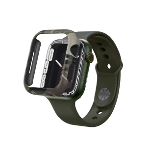 Casestudi Prismart Series Bumper Case For Apple Watch 44 - 45Mm - Camowood-4897071259620