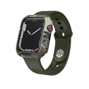 Casestudi Prismart Series Bumper Case For Apple Watch 44 - 45Mm - Camowood-4897071259620