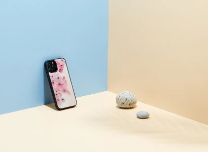 Ikins Case For iPhone 12 / 12 Pro - Lovely Cherry Blossom