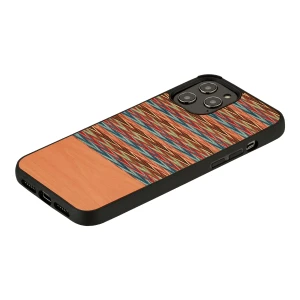 Man & Wood Case For iPhone 12 Pro Max - Browny Check